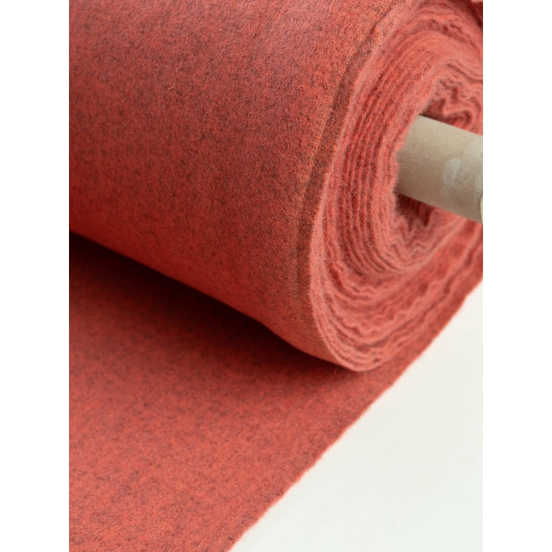 100% Wool Melton - Rhodonite Marl