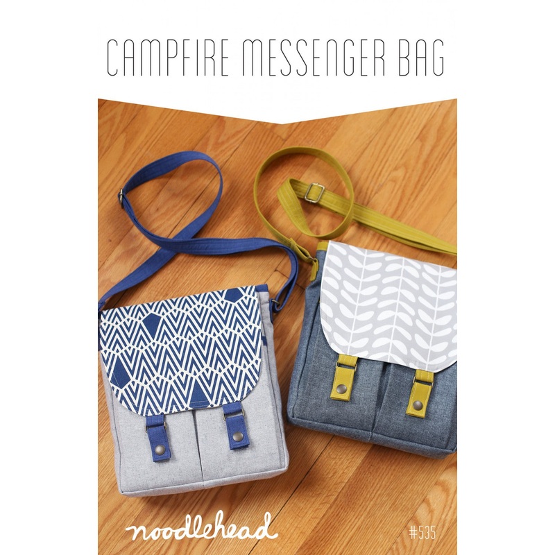 Campfire Messenger Bag/Tote Pattern Anna Graham Noodlehead AG-535
