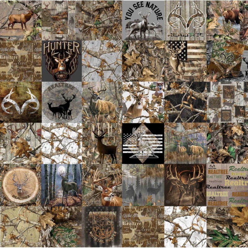 Realtree Cheater Quilt Allover Sykel Enterprises Cotton Fabric SYK-1363-RT