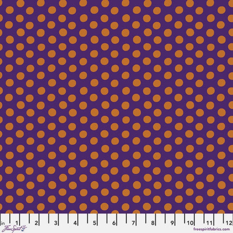 Spot Royal Classics Kaffe Fassett Collective Free Spirit Cotton Fabric FS-PWGP070.ROYAL