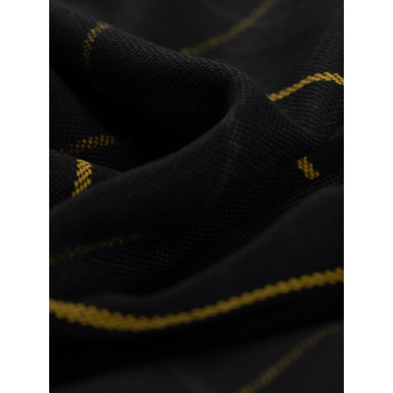 Yellow Fair & Square Check - Wool Serge