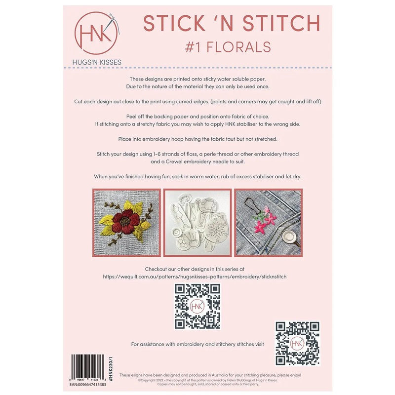 Stick N Stitch Florals