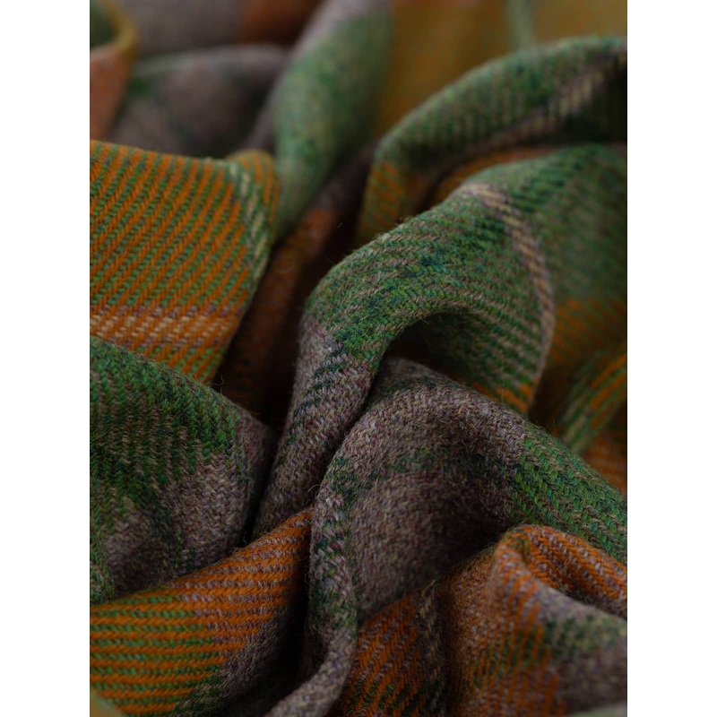 Yorkshire 100% Wool Tweed - Grass Moor Plaid