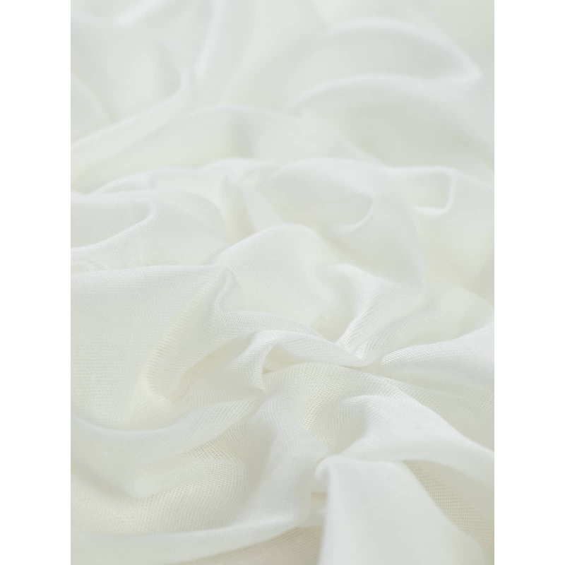 100% Cotton Muslin - Natural White