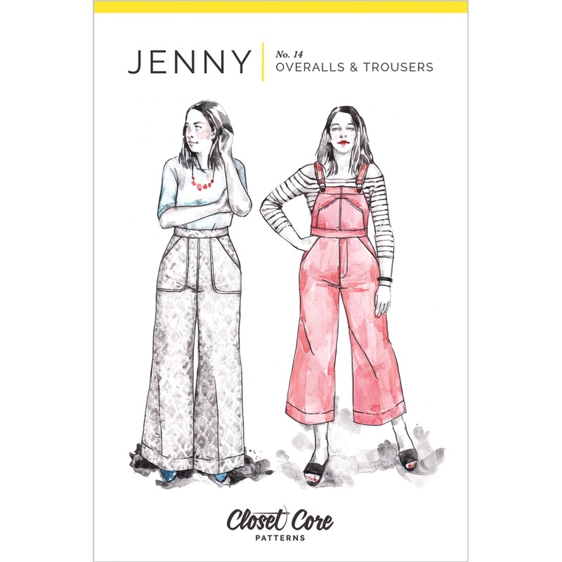 Jenny Overalls, Shorts & Trousers Pattern by Closet Core Patterns - Special Order