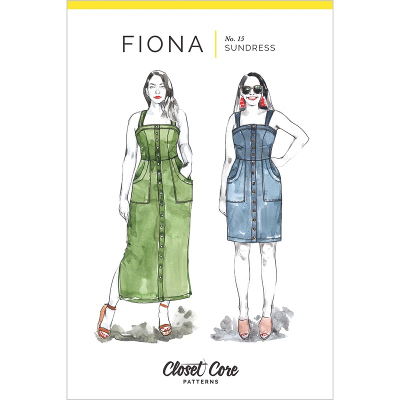 Fiona Sundress Pattern by Closet Core Patterns - Special Order