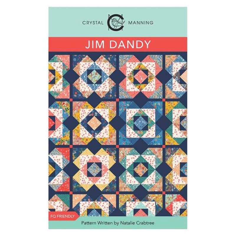 Jim Dandy Quilt Pattern by Crystal Manning