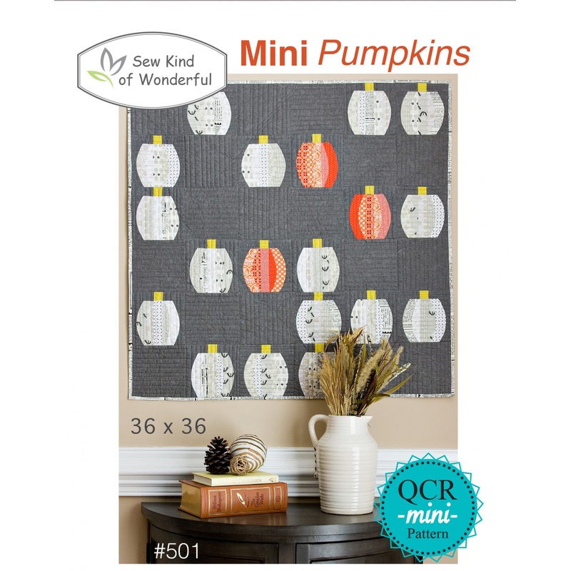 Mini Pumpkins Quilt Pattern by Sew Kind of Wonderful