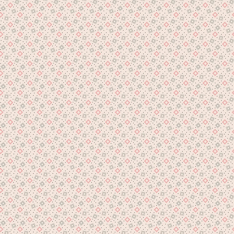 Piece & Plenty Planting Coral Lori Holt Riley Blake Designs Cotton Fabric