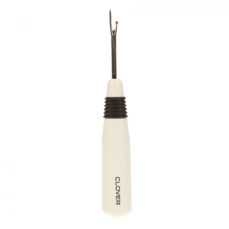 Seam Ripper White Plastic Clover Needlecraft 482CV-WHT