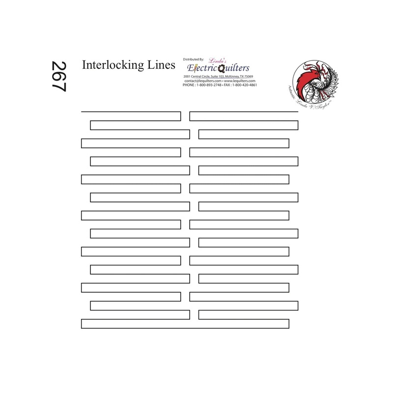 267 Interlocking Lines Pantograph by Linda V. Taylor