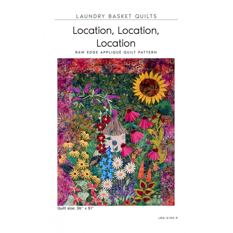 Location Quilt Pattern by Laundry Basket Quilts