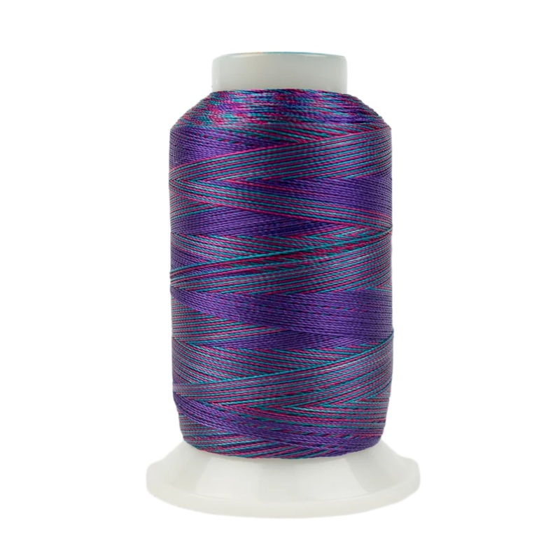 Mirage Rayon Thread / Purple Blue Red