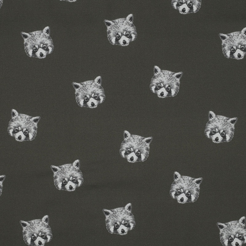 Red Panda Poplin