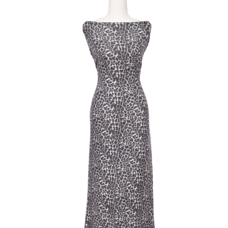Striking in Grey - $23.50 pm - Faux Alpaca
