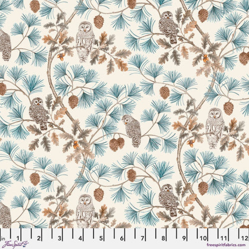 Woodland Blooms - Owlswick - Cream
