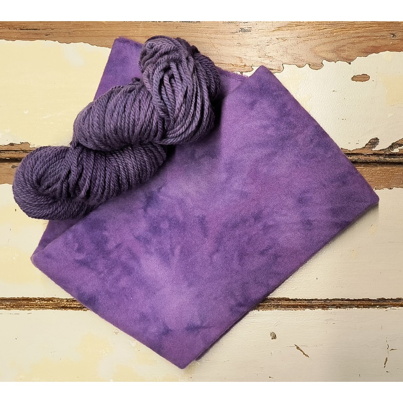 Lilac 01 M Hand Dyed Wool Yarn