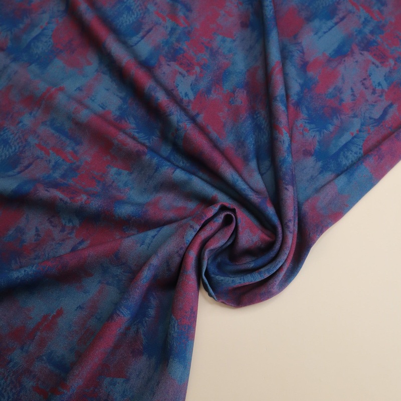 REMNANT 0.35 Metre - Mind The MAKER - Eden Storm Viscose Twill with LENZING ECOVERO fibres
