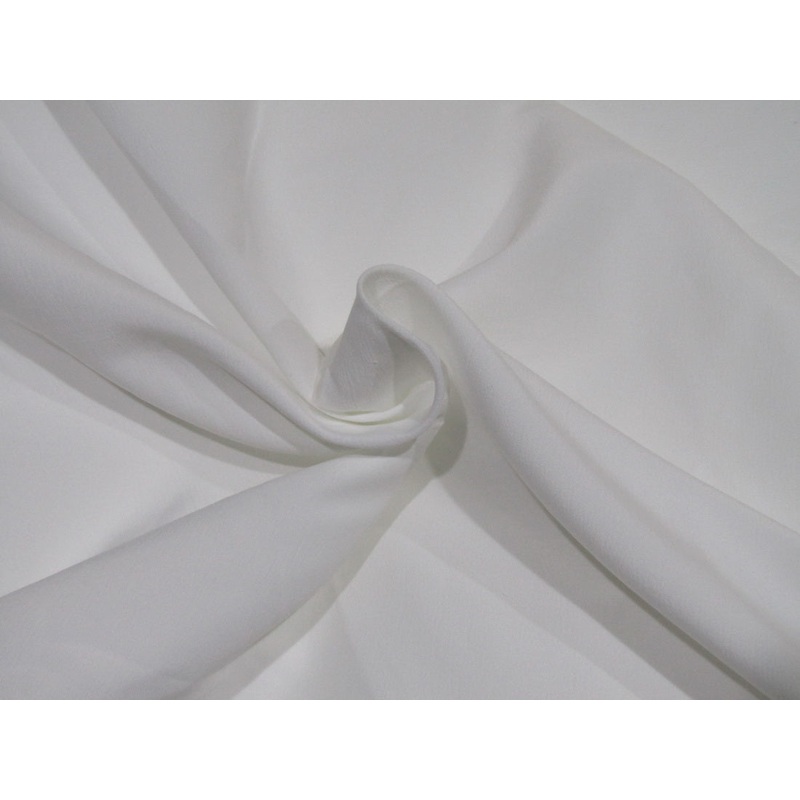100% polyester fabric white colour 96" wide