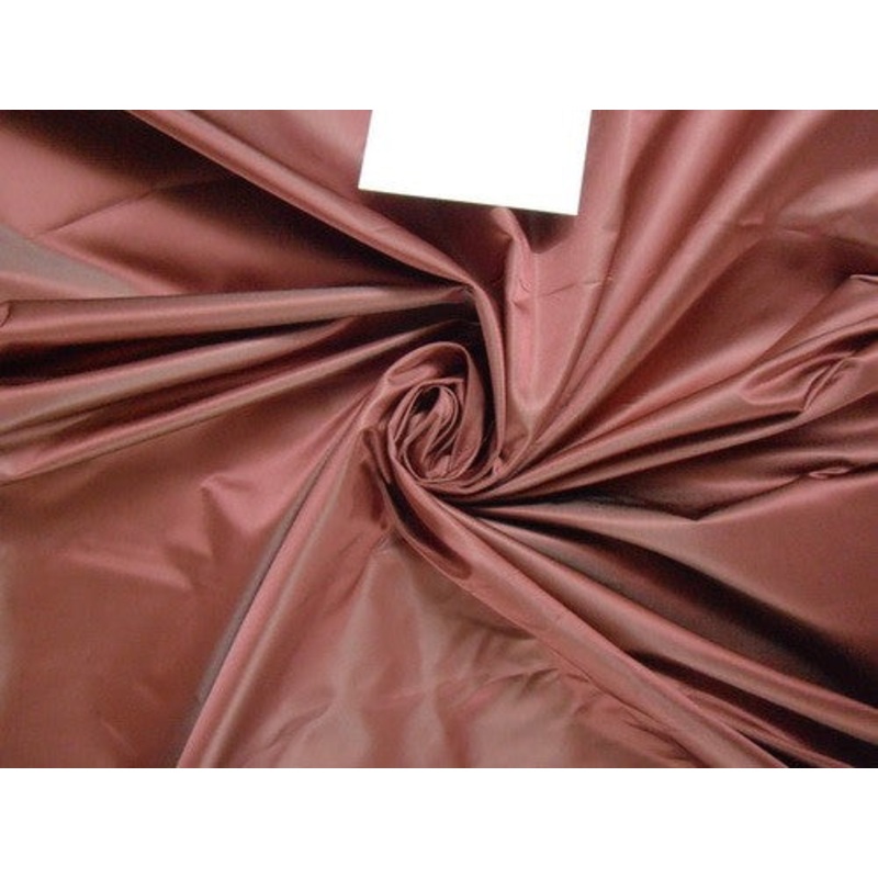 Dark salmon Silk Dutchess Satin fabric 58" wide