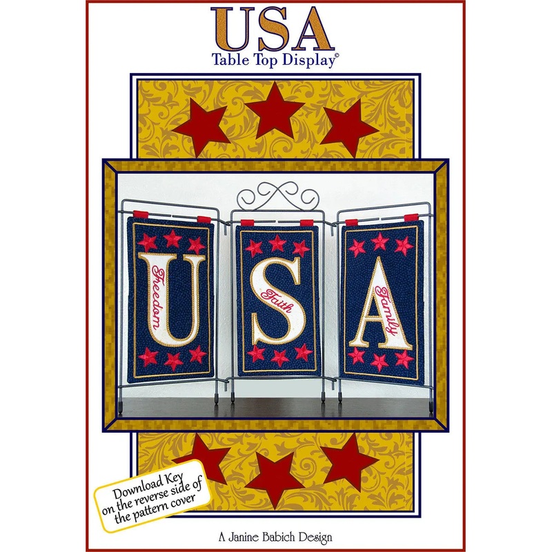 USA Table Top Display