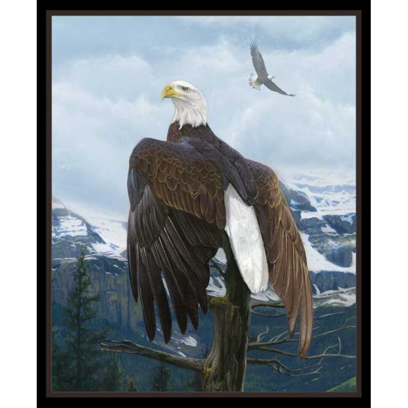 Wings of Pride Eagle Panel 36" Elizabeth's Studio Cotton Fabric