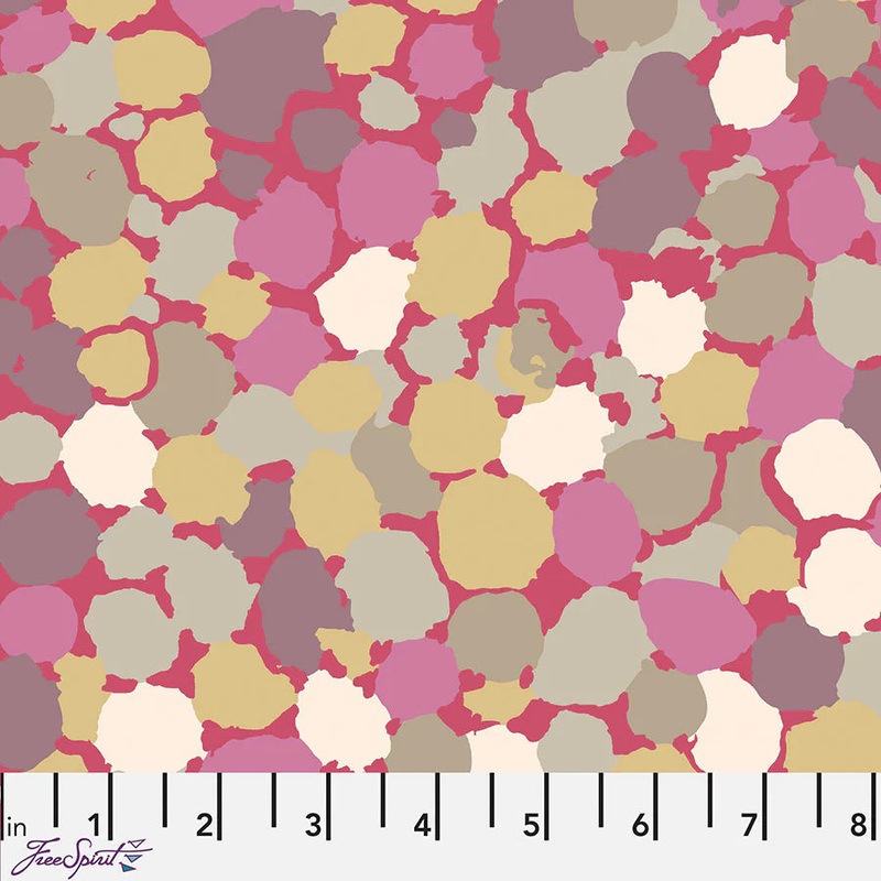 Reflections Neutral Pink Brandon Mably Classics Kaffe Fassett Collective Free Spirit Free Spirit Fabrics Cotton Fabric FS-PWBM087.NEUTRAL