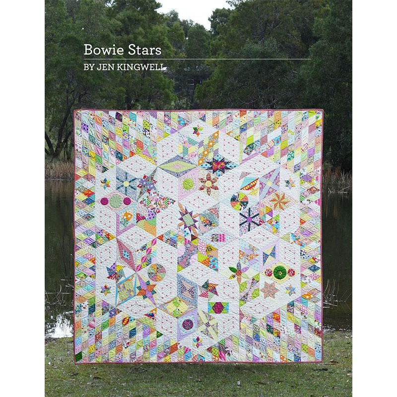Bowie Stars Pattern Booklet by Jen Kingwell Designs