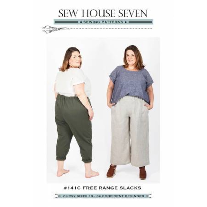 Free Range Slacks Pattern - sizes 18-34
