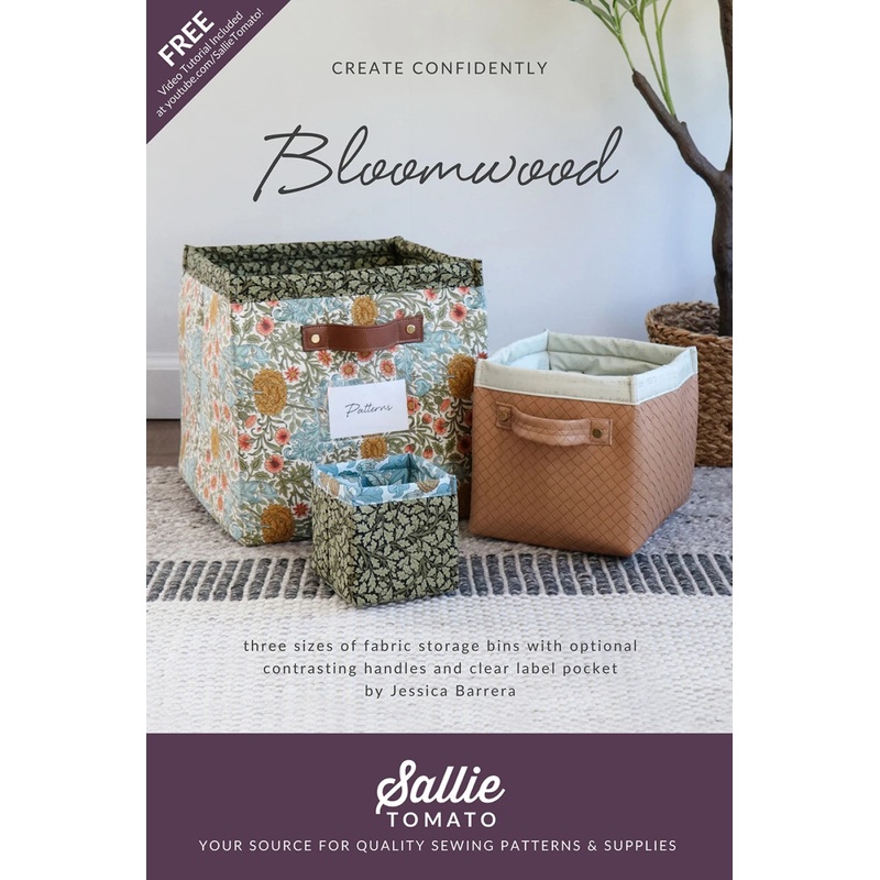 Bloomwood Simple Storage Cubes Pattern by Sallie Tomato