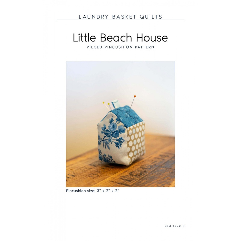 Little Beach House Pincushion # LBQ-1592-P - Special Order