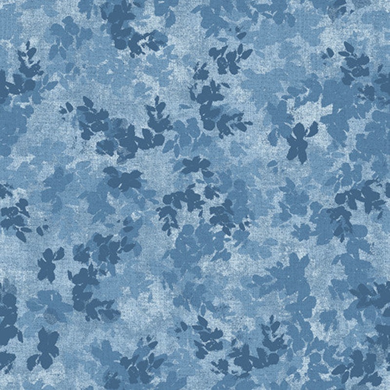 Verona Abstract Texture Sky Blue Satin Moon Designs Blank Quilting Cotton Fabric BQ-VERONA-B-2311-72