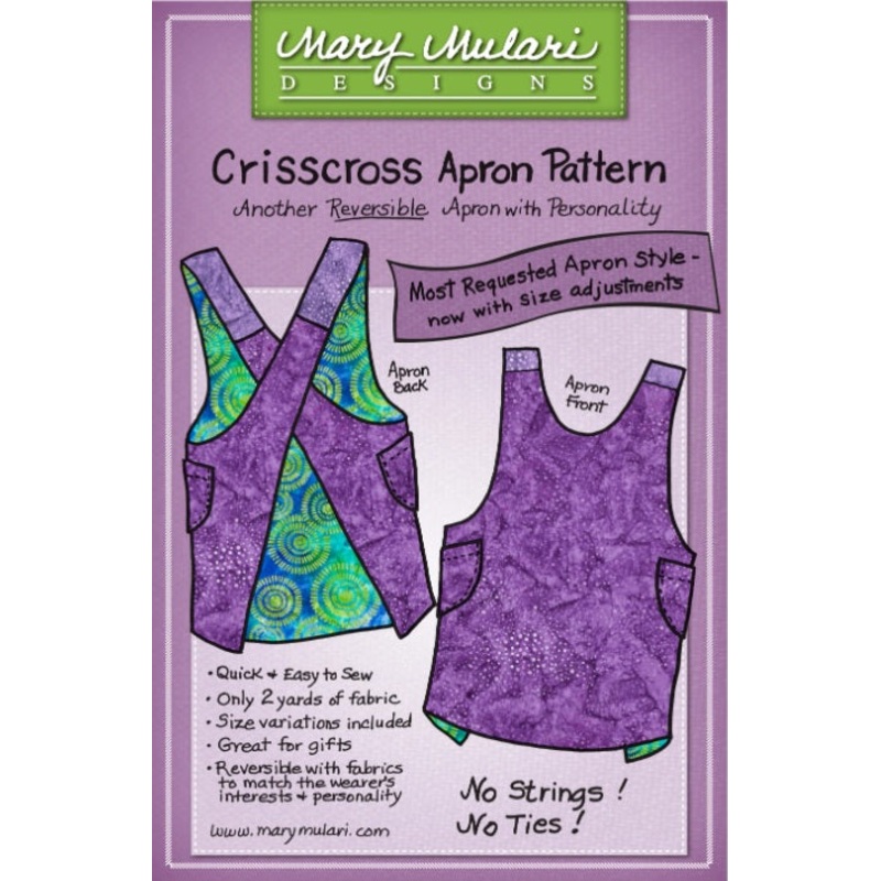 Crisscross Apron Pattern by Mary's Productions