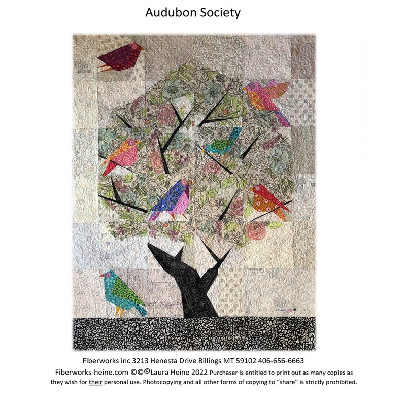 Audubons Society Quilt Pattern by Laura Heine
