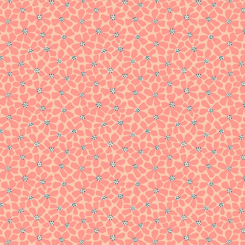 Petals in the Sun by Sandra Hutter : Let Us Live Like Flowers - Pretty In Pink SH101-PP2