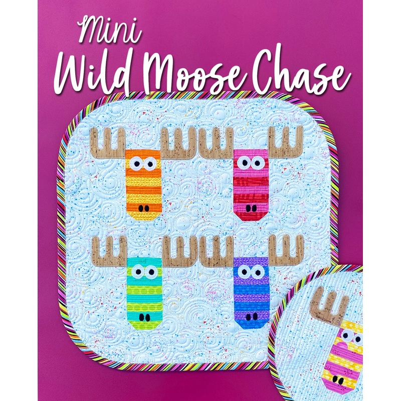 Mini Wild Moose Chase Quilt Pattern by Sassafras Lane - Special Order