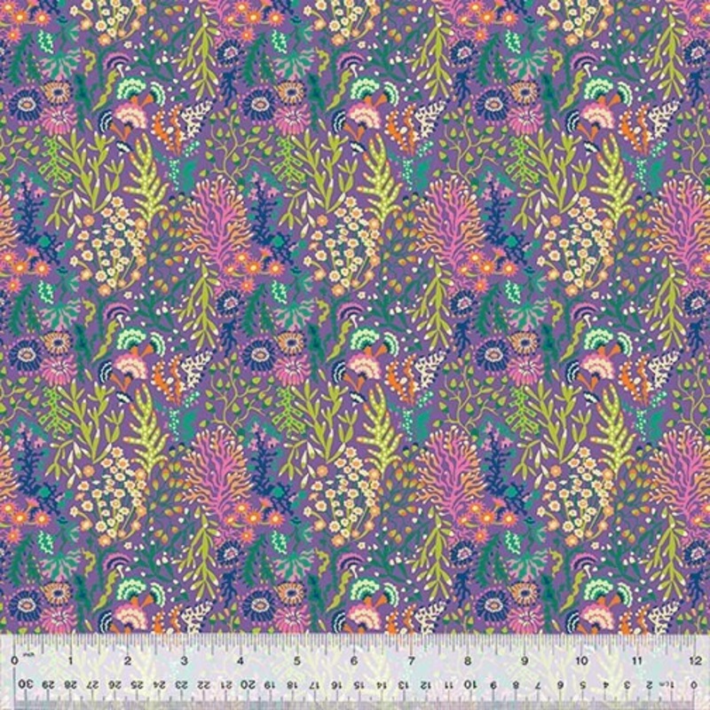 Seaweed Floral - Amethyst