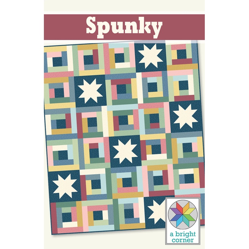 Spunky Quilt Pattern by A Bright Corner