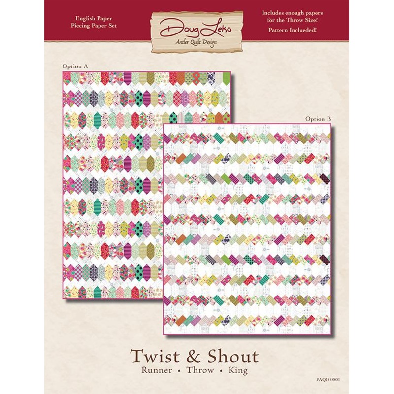 Twist & Shout English Paper Piecing Paper Set
