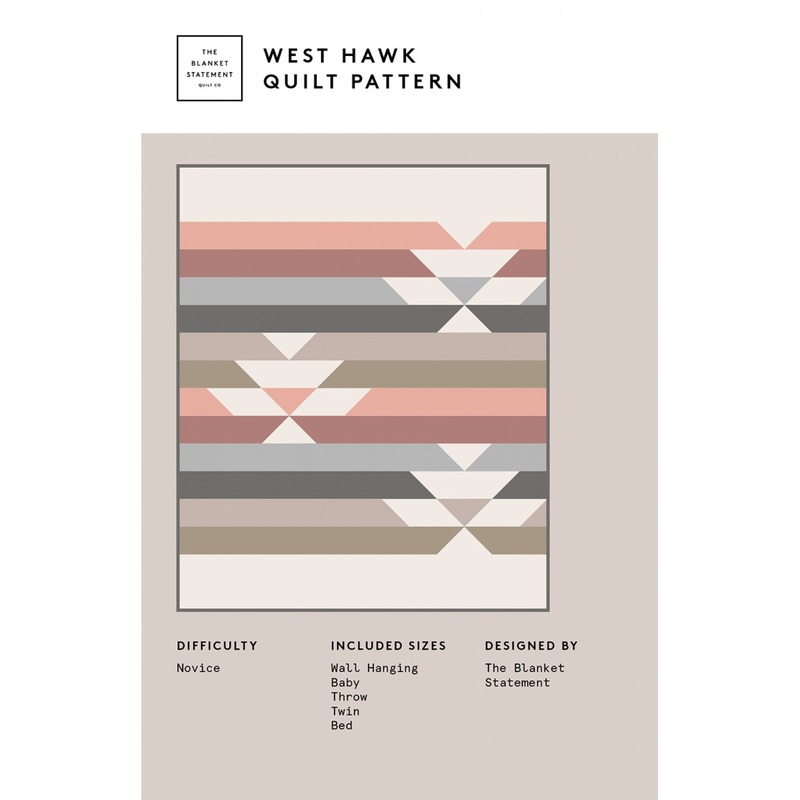 West Hawk Quilt Pattern by The Blanket Statement