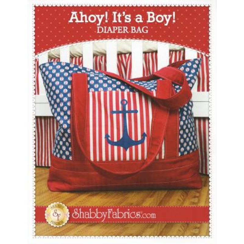 Ahoy! It's a Boy! Diaper Bag Pattern
