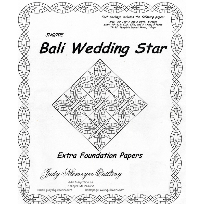 Bali Wedding Star Extra Foundation Paper # JNQ70E - Special Order