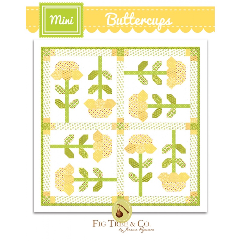 Mini Buttercups Quilt Pattern by Fig Tree & Co.