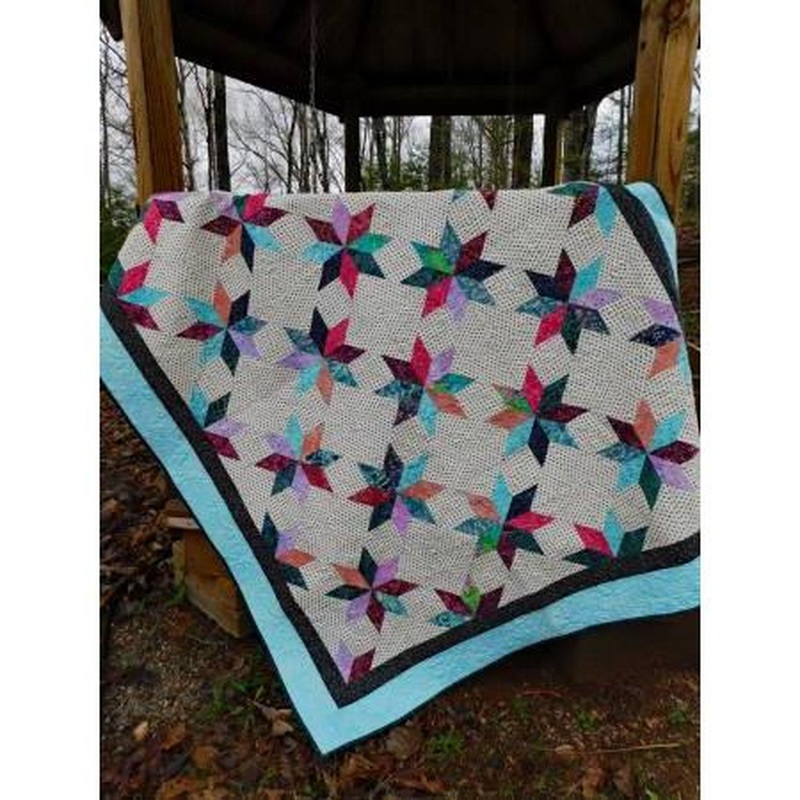 Pattern: Scattered Stars (60" x 76")