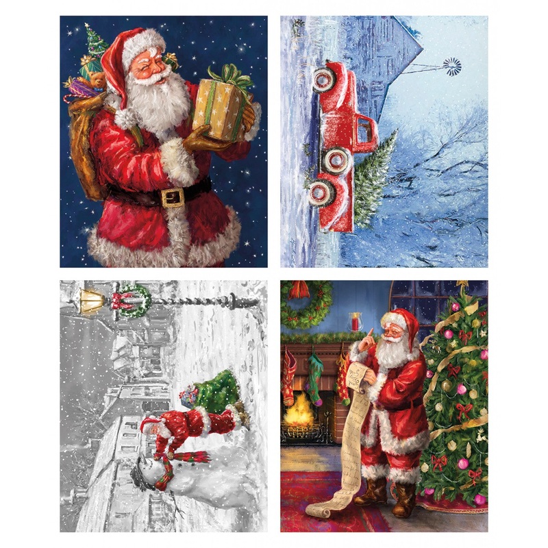 Picture a Christmas Pillow Panel 36" Riley Blake Cotton Fabric