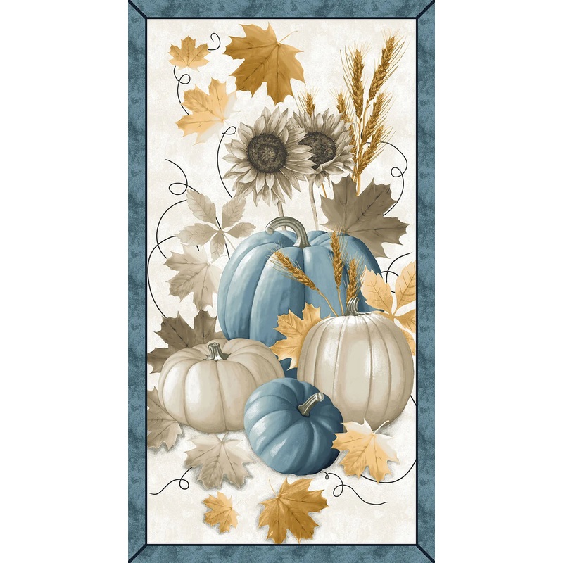 Autumn Vibes Panel 23" Running Wild Art Studio Blank Quilting Cotton Fabric BQ-4078P-74