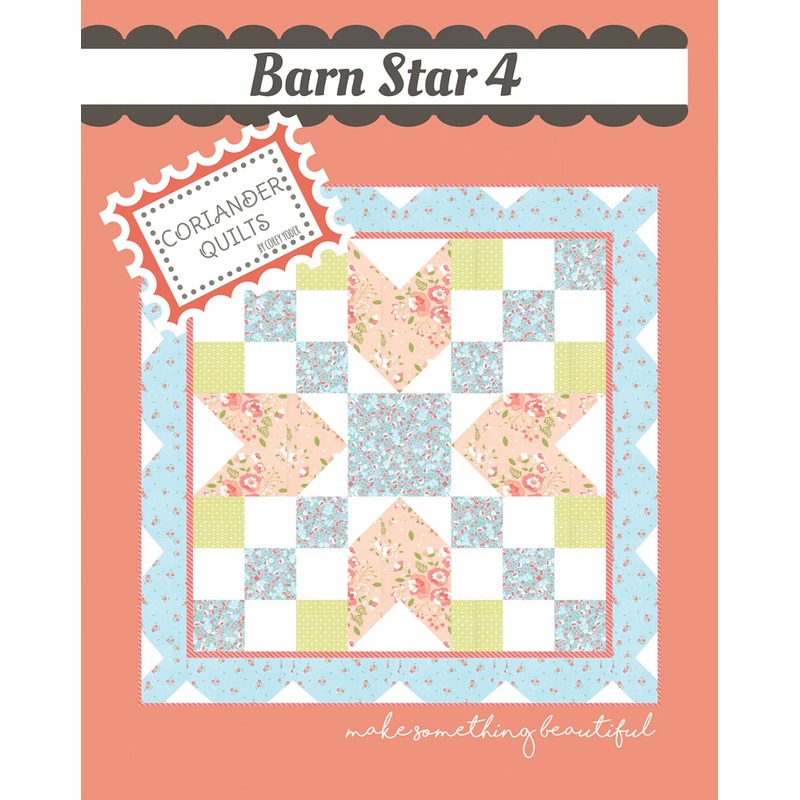 Barn Star 4 Quilt Pattern by Coriander Quilts - Special Order