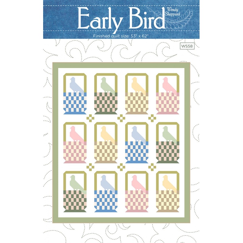 Early Bird Quilt Pattern by Wendy Sheppard