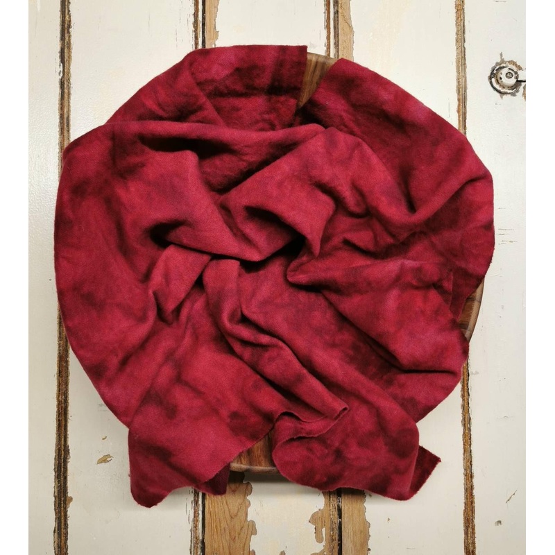 RASPBERRY Hand Dyed Wool