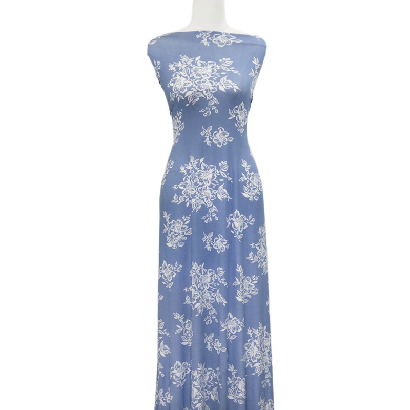 Say Hello in Blue - $20.50 pm - Rayon Spandex